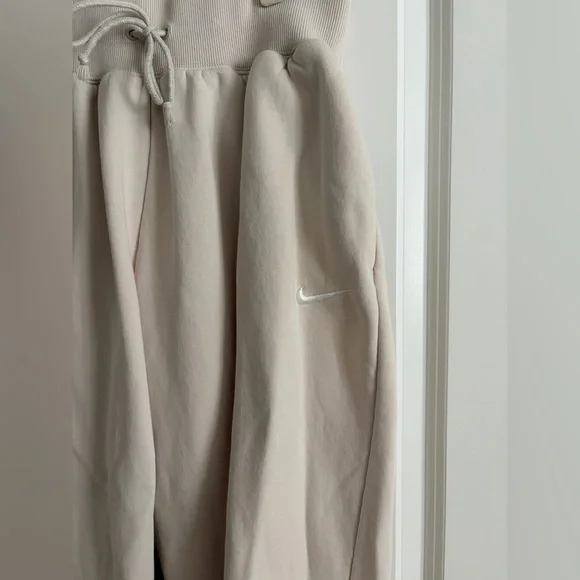 Nike Matching Set | Phoenix Hoodie (Lg) and Joggers (M) in Light Orewood - Picture 5 of 8